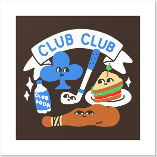 Club Club (Cute Version) Posters and Art